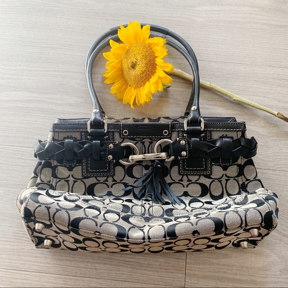 COACH Signature F15665 Bag Handbag Ladies.